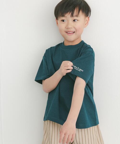 URBAN RESEARCH DOORS（アーバンリサーチドアーズ）の「『吸水速乾/接触冷感/イージーケア』『150サイズあり』クイックドライショートスリーブTシャツ(KIDS)（Tシャツ/カットソー・キッズ・ホワイト系その他/ブラック系その他/グリーン系その他・135/120/105/150）」の22枚目の写真