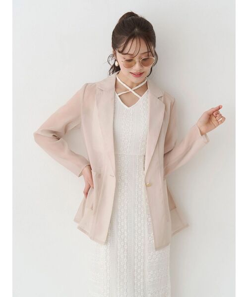 MERCURYDUO(マーキュリーデュオ)の「カットレースブロッキングマーメイドワンピース(ワンピース・レディース・ライトブルー/ブラック/オフホワイト・MEDIUM/SMALL)」の20枚目の写真