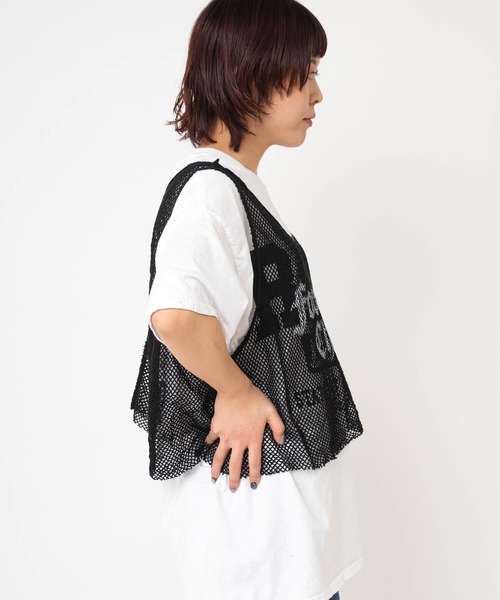 RNA(アールエヌエー)の「M2693 コットンメッシュタンク(タンクトップ・レディース・ブラック/ライトベージュ/ブルー・MEDIUM)」の20枚目の写真