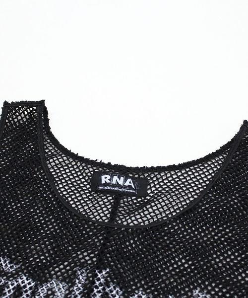 RNA(アールエヌエー)の「M2693 コットンメッシュタンク(タンクトップ・レディース・ブラック/ライトベージュ/ブルー・MEDIUM)」の16枚目の写真