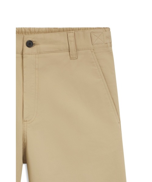 HUGO(ヒューゴ)の「ストレートフィットパンツ シルケット ストレッチコットン(その他パンツ・メンズ・ベージュ・M/XXXL/L/S/XXL/XL)」の5枚目の写真