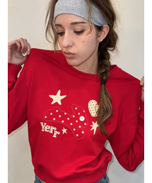 Bunniee Sweatshirt (red)