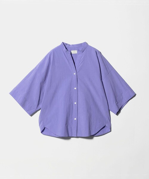 green label relaxing(グリーンレーベルリラクシング)の「ドルマンスリーブ シャツ(シャツ/ブラウス・レディース・オフホワイト/コバルトブルー/ダークグレー・FREE)」の10枚目の写真