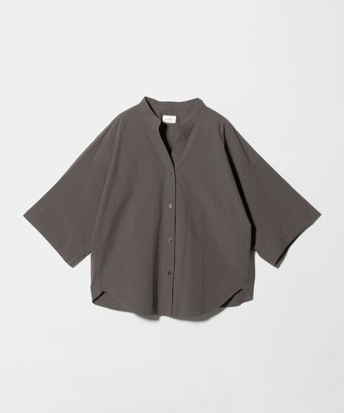 green label relaxing(グリーンレーベルリラクシング)の「ドルマンスリーブ シャツ(シャツ/ブラウス・レディース・オフホワイト/コバルトブルー/ダークグレー・FREE)」の20枚目の写真