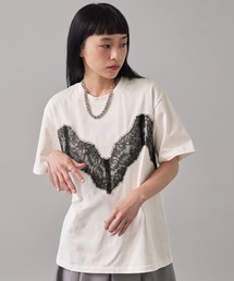 レースドッキングTシャツ
