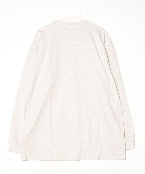 En serio TOKYO（エンソリオトーキョー）の「【SIDEWAYSTANCE】Sカレッジロゴ長袖Tシャツ 70641（Tシャツ/カットソー・メンズ・ブラック/ホワイト/オートミール・SMALL/MEDIUM/LARGE/X-LARGE）」の4枚目の写真