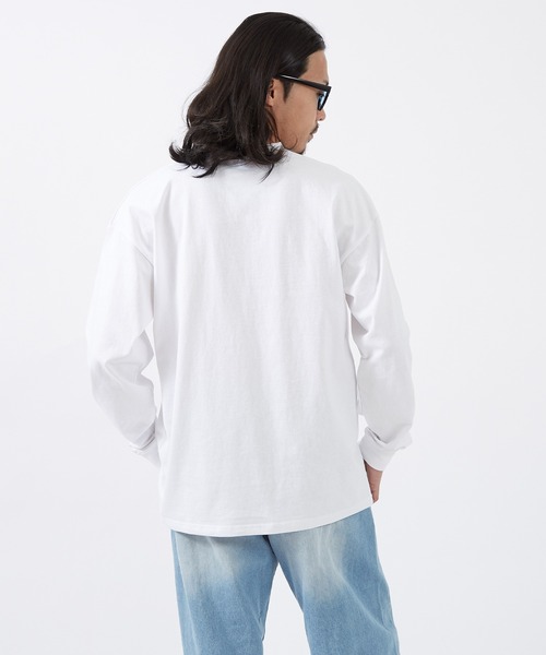 En serio TOKYO（エンソリオトーキョー）の「【SIDEWAYSTANCE】Sカレッジロゴ長袖Tシャツ 70641（Tシャツ/カットソー・メンズ・ブラック/ホワイト/オートミール・SMALL/MEDIUM/LARGE/X-LARGE）」の14枚目の写真