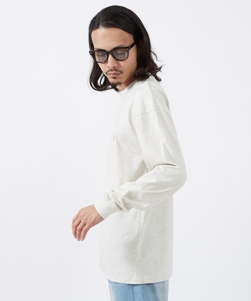 En serio TOKYO（エンソリオトーキョー）の「【SIDEWAYSTANCE】Sカレッジロゴ長袖Tシャツ 70641（Tシャツ/カットソー・メンズ・ブラック/ホワイト/オートミール・SMALL/MEDIUM/LARGE/X-LARGE）」の9枚目の写真