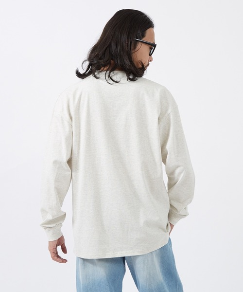 En serio TOKYO（エンソリオトーキョー）の「【SIDEWAYSTANCE】Sカレッジロゴ長袖Tシャツ 70641（Tシャツ/カットソー・メンズ・ブラック/ホワイト/オートミール・SMALL/MEDIUM/LARGE/X-LARGE）」の8枚目の写真
