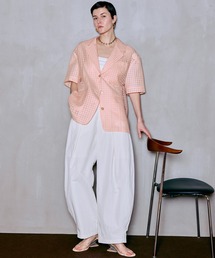 MAISON SPECIAL（メゾンスペシャル）の「Tuck Cocoon Color Pants/タックコクーンカラーパンツ（その他パンツ）」