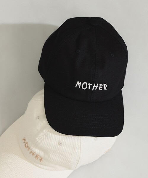Demi-Luxe BEAMS(デミルクス ビームス)の「RUSLAN BAGINSKIY / Mother ベースボール キャップ(キャップ・レディース・ブラック/ホワイト系その他5・ONE SIZE)」の2枚目の写真