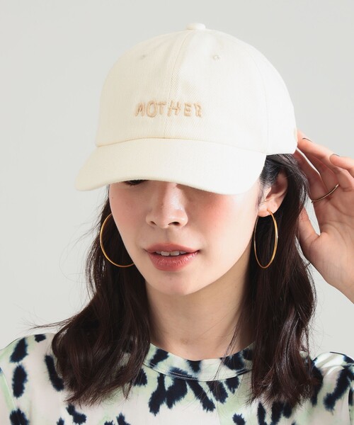 Demi-Luxe BEAMS(デミルクス ビームス)の「RUSLAN BAGINSKIY / Mother ベースボール キャップ(キャップ・レディース・ブラック/ホワイト系その他5・ONE SIZE)」の7枚目の写真
