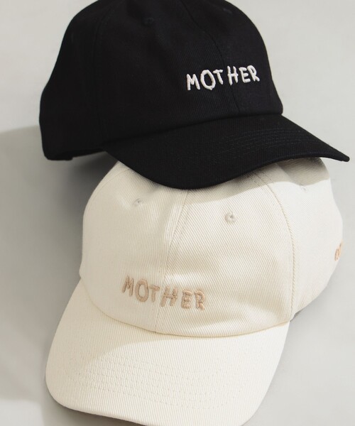 Demi-Luxe BEAMS(デミルクス ビームス)の「RUSLAN BAGINSKIY / Mother ベースボール キャップ(キャップ・レディース・ブラック/ホワイト系その他5・ONE SIZE)」の8枚目の写真