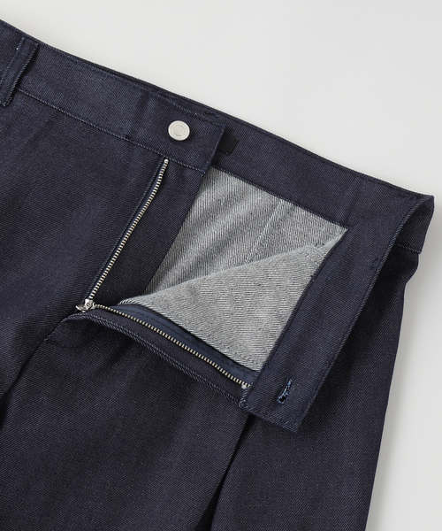 WISM（ウィズム）の「SEVENTH / セブンス DENIM 440 BERMUDA JEANS（デニムパンツ・メンズ・ネイビー・SMALL/MEDIUM）」の3枚目の写真