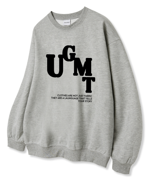Union Garments(ユニオンガーメンツ)の「UGMT ウェア 裏毛 スウェット グレー(スウェット・レディース・その他・L/XL/XXL)」の1枚目の写真