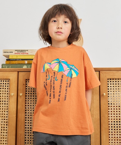 LSP WOW(エルエスピーワオ)の「【LSP WOW!】【プチプラ】WEATHER MOOD 半袖Tシャツ(Tシャツ/カットソー・キッズ・グレー系2/ライム/ライトブルー/ピンク系1/杢グレー/グレー系1/ホワイト系1/ピンク系2/ブルー/オレンジ系1/ターコイズブルー/ホワイト系2/イエロー/ブラック/ベージュ/レッド系2/ラベンダー/レッド系1/グレー系3/オレンジ系2・90/110/80/100/95/130/120)」の19枚目の写真