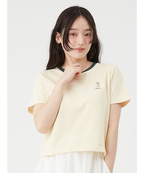 Lily Bear】コンパクトTシャツ(接触冷感)（Tシャツ/カットソー）｜LILY