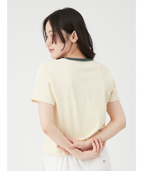 LILY BROWN リリーブラウン Tシャツ・カットソー F 白 【古着】【中古】 LILY BROWN×KEITA MARUYAMA】グラフィックTシャツ（Tシャツ/カットソー