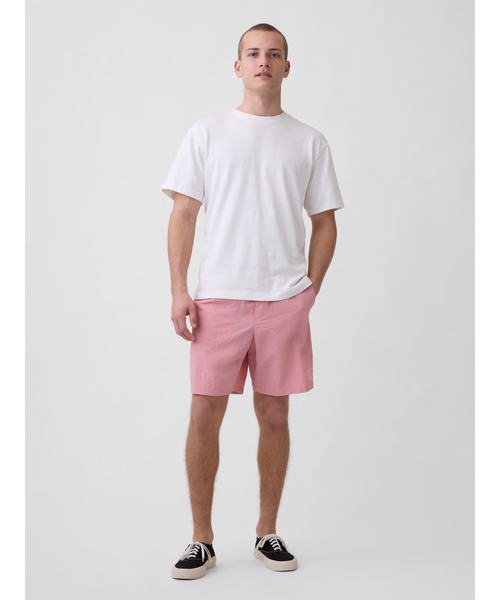 GAP（ギャップ）の「リサイクル100% 7インチ ナイロンショートパンツ（その他パンツ・メンズ・グレー/ブラック/ベージュ/ピンク・XS/XL/L/M/S）」の11枚目の写真