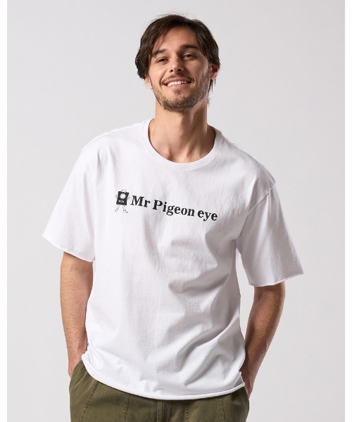 wjk(ダヴルジェイケイ)の「"intro" cut-off S/S(Tシャツ/カットソー・メンズ・ブラック/ホワイト・X-LARGE/LARGE/MEDIUM/SMALL)」の1枚目の写真
