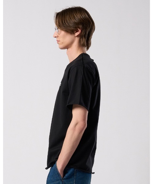 wjk(ダヴルジェイケイ)の「"intro" cut-off S/S(Tシャツ/カットソー・メンズ・ブラック/ホワイト・X-LARGE/LARGE/MEDIUM/SMALL)」の9枚目の写真
