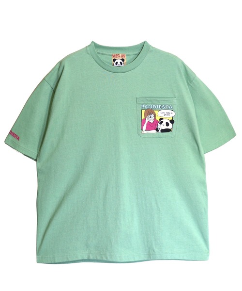 PANDIESTA(パンディエスタ)の「PDJ-GIRL3 Tシャツ(M2)(Tシャツ/カットソー・メンズ・ブラック/ホワイト/ミント・M/L/XL/XXL)」の4枚目の写真