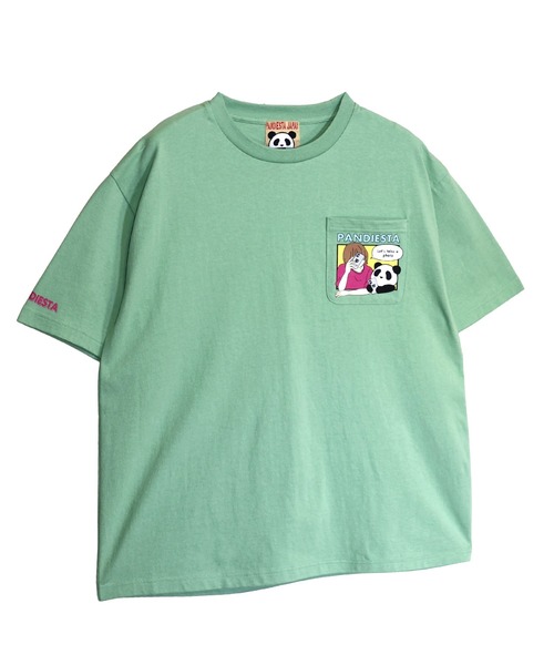 PANDIESTA(パンディエスタ)の「PDJ-GIRL3 Tシャツ(M2)(Tシャツ/カットソー・メンズ・ブラック/ホワイト/ミント・M/L/XL/XXL)」の5枚目の写真