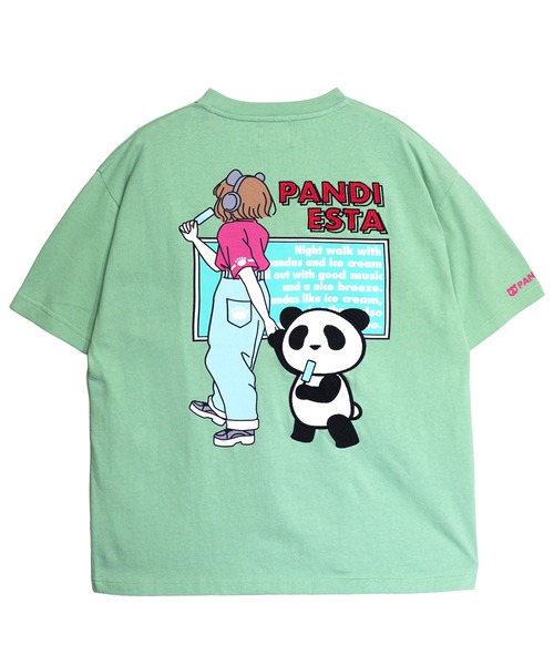 PANDIESTA(パンディエスタ)の「PDJ-GIRL3 Tシャツ(M2)(Tシャツ/カットソー・メンズ・ブラック/ホワイト/ミント・M/L/XL/XXL)」の8枚目の写真