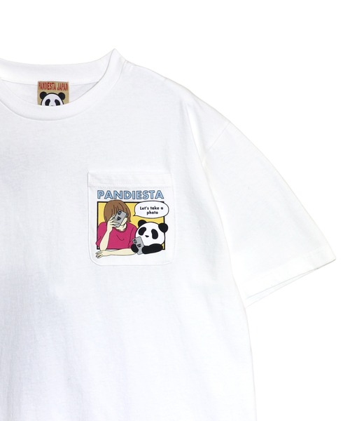 PANDIESTA(パンディエスタ)の「PDJ-GIRL3 Tシャツ(M2)(Tシャツ/カットソー・メンズ・ブラック/ホワイト/ミント・M/L/XL/XXL)」の12枚目の写真