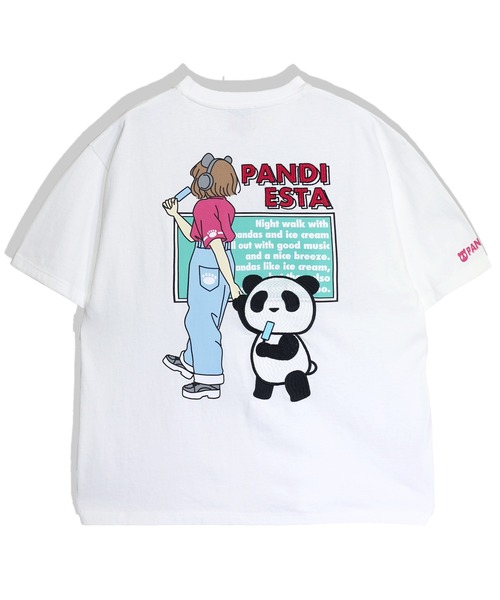 PANDIESTA(パンディエスタ)の「PDJ-GIRL3 Tシャツ(M2)(Tシャツ/カットソー・メンズ・ブラック/ホワイト/ミント・M/L/XL/XXL)」の15枚目の写真