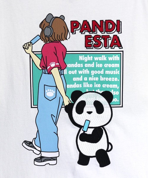 PANDIESTA(パンディエスタ)の「PDJ-GIRL3 Tシャツ(M2)(Tシャツ/カットソー・メンズ・ブラック/ホワイト/ミント・M/L/XL/XXL)」の16枚目の写真