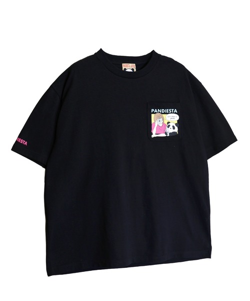 PANDIESTA(パンディエスタ)の「PDJ-GIRL3 Tシャツ(M2)(Tシャツ/カットソー・メンズ・ブラック/ホワイト/ミント・M/L/XL/XXL)」の18枚目の写真