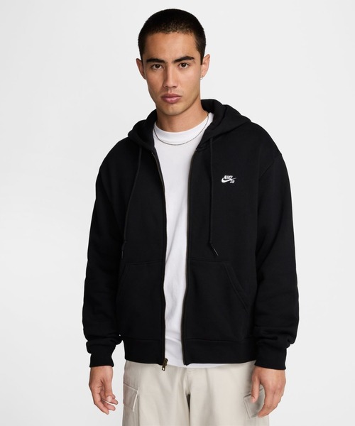 ナイキ NIKE ナイキSB ESSNTL LOフルジップ フリース L/S フーディ