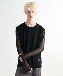 HARE | レイヤードシアーカット(HARE)(Tシャツ/カットソー)