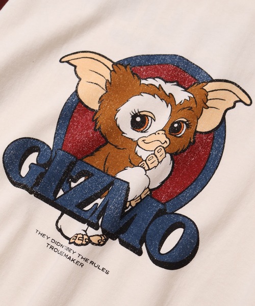 CORPUS TOKYO(コーパス トーキョー)の「【GREMLINS/グレムリン】ギズモ レトロポスター ラグラン半袖Tシャツ(Tシャツ/カットソー・メンズ・ホワイト系1/ホワイト系2/ブルー系1・S/M/L/LL)」の6枚目の写真