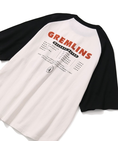 CORPUS TOKYO(コーパス トーキョー)の「【GREMLINS/グレムリン】ギズモ レトロポスター ラグラン半袖Tシャツ(Tシャツ/カットソー・メンズ・ホワイト系1/ホワイト系2/ブルー系1・S/M/L/LL)」の9枚目の写真