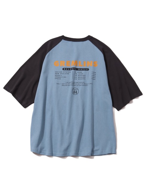 CORPUS TOKYO(コーパス トーキョー)の「【GREMLINS/グレムリン】ギズモ レトロポスター ラグラン半袖Tシャツ(Tシャツ/カットソー・メンズ・ホワイト系1/ホワイト系2/ブルー系1・S/M/L/LL)」の12枚目の写真