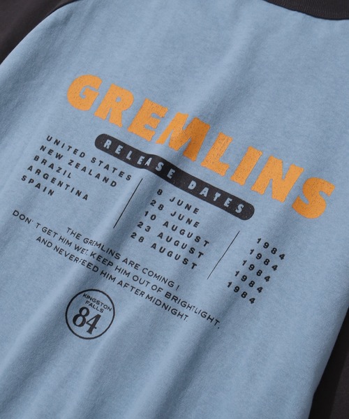 CORPUS TOKYO(コーパス トーキョー)の「【GREMLINS/グレムリン】ギズモ レトロポスター ラグラン半袖Tシャツ(Tシャツ/カットソー・メンズ・ホワイト系1/ホワイト系2/ブルー系1・S/M/L/LL)」の22枚目の写真
