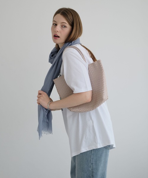 ZAKKA-BOX(ザッカボックス)の「NEW YORKロゴTシャツ(Tシャツ/カットソー・レディース・ホワイト/杢グレー・FREE)」の22枚目の写真