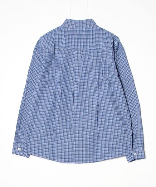 tunee（チュニー）の「【MASHIRO】ブルーチェックシャツ ルーズシルエット（25MA/EKW124）（シャツ/ブラウス・レディース・ブルー・FREE）」の10枚目の写真
