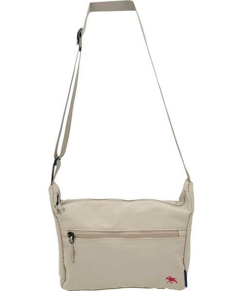 POLOCHAMPS(ポロチャンプス)の「POLOCHAMPS/ポロチャンプス ゴンドラ型ショルダーバッグ/ユニセックス/デイリーユース(ショルダーバッグ・メンズ・ネイビー/ベージュ/ブラック・FREE)」の2枚目の写真