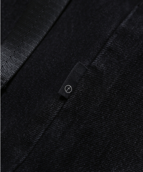 MOIF（モイフ）の「[SS26] WIDE 6P BELTED DENIM PANTS / RINSED BLACK（デニムパンツ・メンズ・その他・1(S)/2(M)/3(L)）」の11枚目の写真