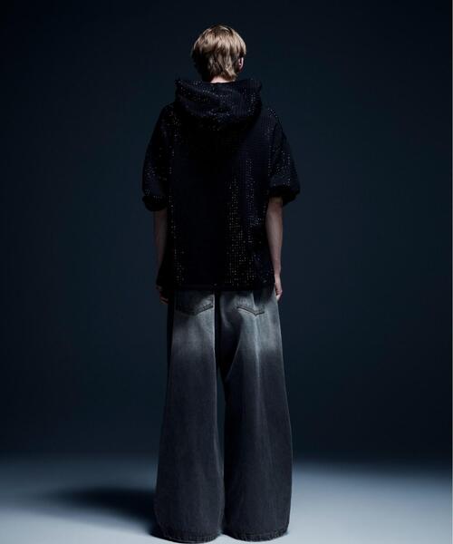 DANKE SCHON(ダンケシェーン)の「DankeSchon/ダンケシェーン/12oz BAGGY JEANS/FADE(デニムパンツ・メンズ・ブラック・S/M/L)」の5枚目の写真