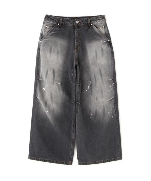 DANKE SCHON(ダンケシェーン)の「DankeSchon/ダンケシェーン/12oz BAGGY JEANS/FADE(デニムパンツ・メンズ・ブラック・S/M/L)」の6枚目の写真