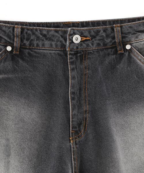 DANKE SCHON(ダンケシェーン)の「DankeSchon/ダンケシェーン/12oz BAGGY JEANS/FADE(デニムパンツ・メンズ・ブラック・S/M/L)」の8枚目の写真