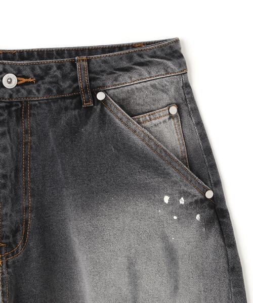 DANKE SCHON(ダンケシェーン)の「DankeSchon/ダンケシェーン/12oz BAGGY JEANS/FADE(デニムパンツ・メンズ・ブラック・S/M/L)」の9枚目の写真