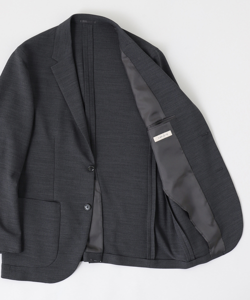 B.C STOCK(ベーセーストック)の「サーフニット ジャケット(テーラードジャケット・メンズ・チャコールグレー/ネイビー・X-LARGE/LARGE/MEDIUM/SMALL)」の5枚目の写真