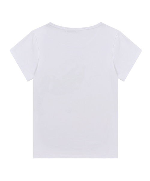 LUVISTRUE(ラヴイズトゥルー)の「SY ONE-SHOULDER HORSE TEE(WHITE)(Tシャツ/カットソー・レディース・その他・FREE)」の3枚目の写真