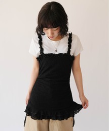 【 SORUTT / ソルト 】 フェミニンレース キャミワンピース #