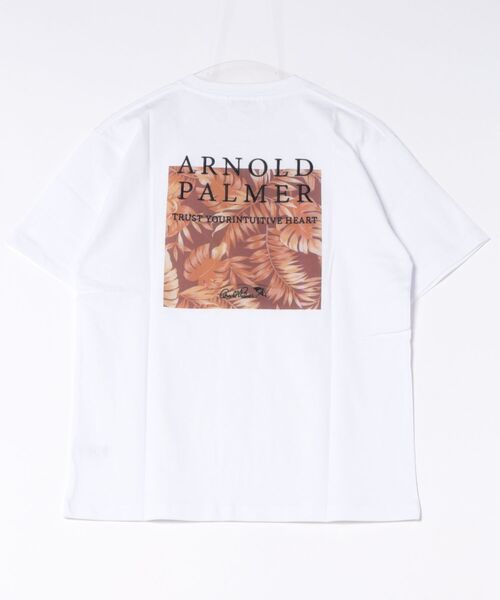 Arnold Palmer(アーノルドパーマー)の「シェア リゾート柄 ボックスロゴ Tシャツ(Tシャツ/カットソー・レディース・ホワイト系その他/ホワイト系その他2/ホワイト系その他4/ホワイト系その他3・LL/M/S/XS/L)」の21枚目の写真